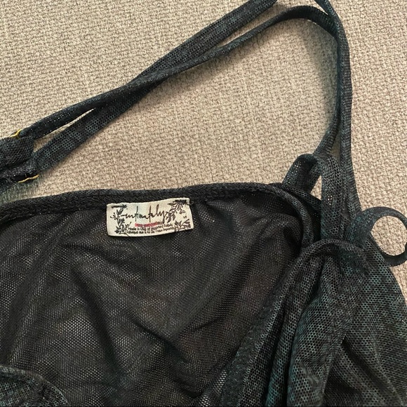 NWOT Free People Zahida Mesh Bodysuit - Picture 4 of 5